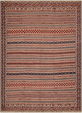 Пакистанский Zinjan ковер №4745 372x268cm из шелка и шерсти